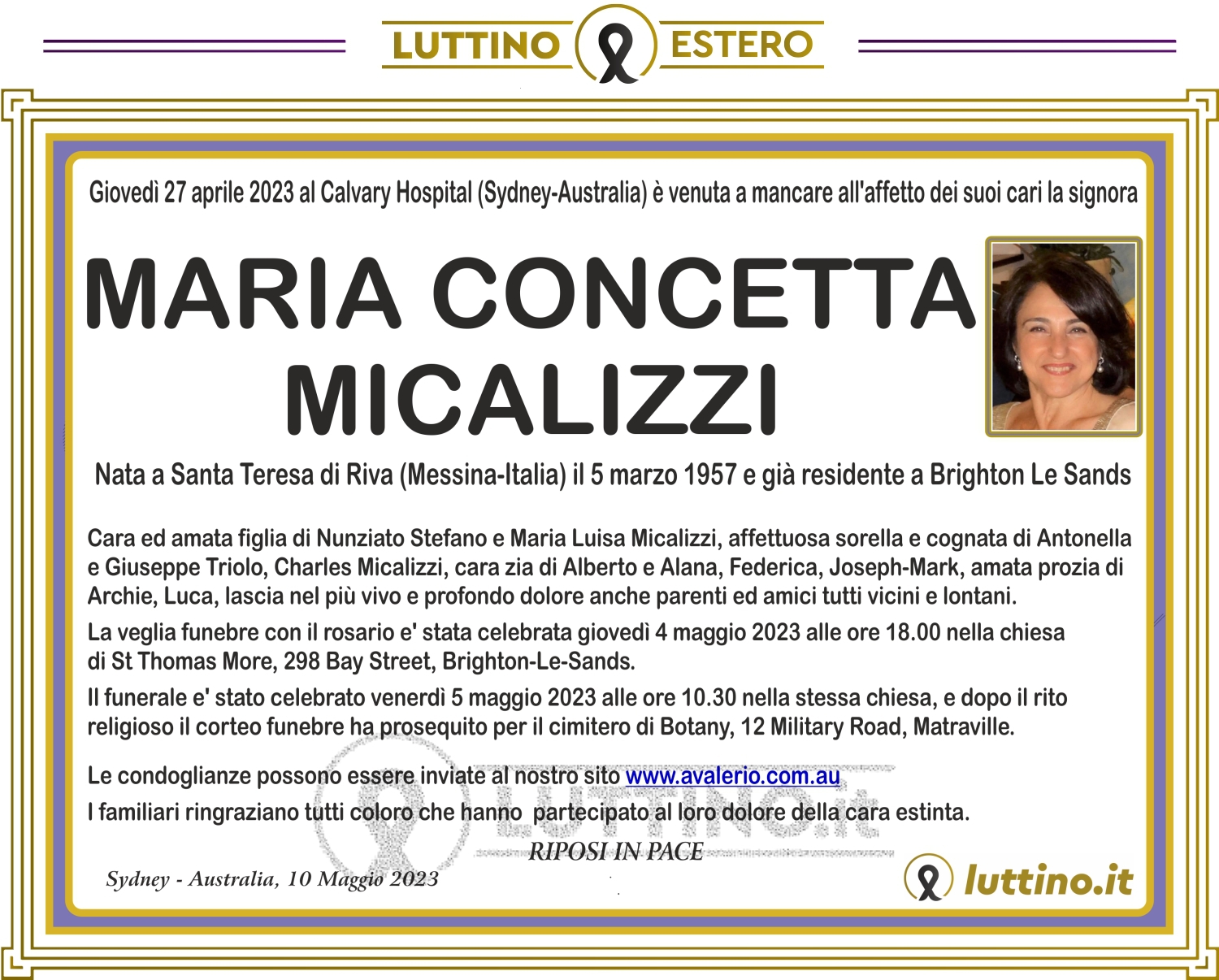 Maria Concetta Micalizzi